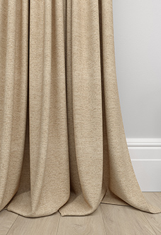 Carron, Woven Cream - Made to Measure Curtains